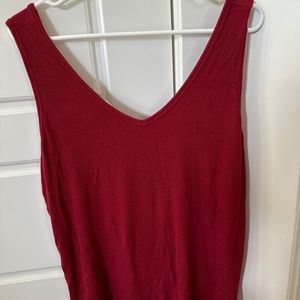 Cabi burgundy tank